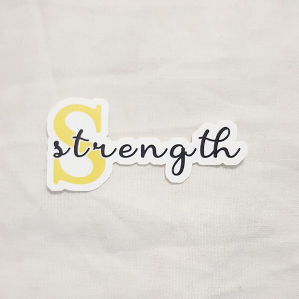 Strength - Positive Word Sticker