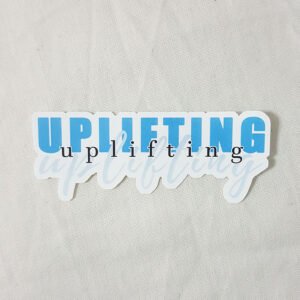 Uplifting Word Sticker